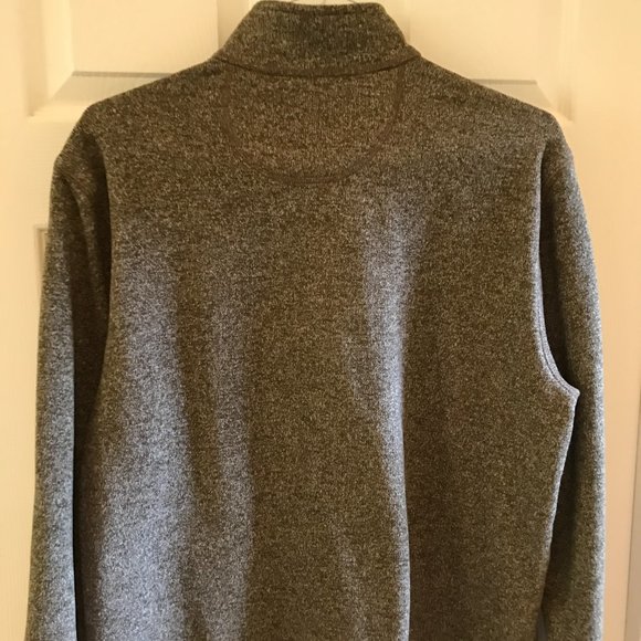 Van Heusen mens pullover sweater Size large 1/4 zip - Picture 5 of 6